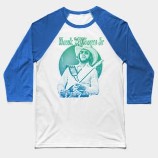 Hank Williams Jr 33//green solid style, Baseball T-Shirt